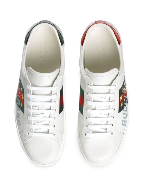 black vs white gucci aces|farfetch Gucci ace.